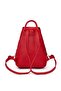 Amadeus red genuine leather backpack - 3