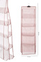 10-Compartment Bag Hanger Closet Organizer Hanging Bag Rack () - 3