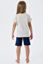 Girl's Beige Capri Set - 5