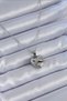316L Steel Silver Color Zircon Stone Heart Model Women's Necklace -