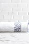 New Season Fayette Bath Towel - Luxury Collection - White/Navy Blue