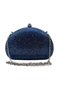 Plain Evening Clutch Dark Blue