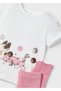 Girl's Tights T-Shirt Set 3706 - 3