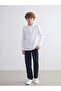 Kids White Polo Neck 100% Cotton Basic Boys T-Shirt 2-Piece Set - 5