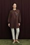 Women's Pocket Embroidered Detailed Tunic 10727 - 2
