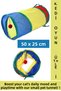 Cat Dog Small Breed Fun Toy Healthy Odorless Independent Play Pet Tunnel 50 X 25 cm