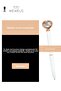 Luxury Ballpoint Pen with White Rose Detail Crystal Heart - 3