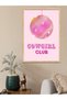 Cowgirl Club One Piece Wooden Framed Painting