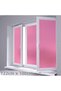 122 cm X 1 Meter Pink Color Glass Sandblasting, Office, Shower Cabin and Balcony Glass Frosted Coating Film