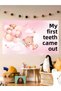 My Teeth Came Out My First Tooth Themed Custom Baby Girl Banner Backdrop 60X100 Vinyl Tarpaulin Banner Decoration - 3
