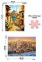 2 Pcs 1000 Piece Puzzle- Old Istanbul Street and Istanbul Evening - 2