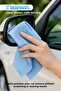 3-Piece Microfiber Glass Cloth Set |   Magic Glass Cloth + Car Glass Cloth + Non-Marking Glass Cleaning Cloth - 5