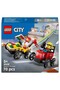 Lego City Pizza Car Racing Car Vs Fire Truck Pack 60458 - 3