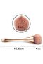 Blush Brush Gold Professional Makeup and Nail Brush - 2