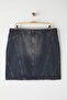 More Sustainable Koyu Mavi Dikiş Detaylı %100 Pamuk Non-Stretch Mini Denim Etek TBBAW26AZ00037 - 7
