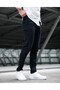 Men's Slim Fit Stretch Fabric Jeans Solid Black - 7