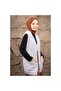Women's Vest Soft Knitted Cepki Vest, Dowry Knitted Vest - Gray - 3