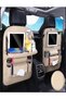 Multifunction Car Rear Seat Storage Bag Dining Table Organizer Pouch - 3