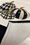 Decorative Kitchen Cotton Oven Towel Special Patterned Checkered Model 35x50 Cm Washable Cotton Product - 4