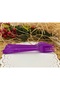 Purple Plastic Disposable Forks 25 Pieces - 4