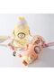 Cute Rabbit Cartoon Kids Water Bottle with Straw and Adjustable Strap 500ml (Yellow) - 3