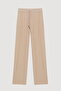Elastic Waist Textured Trousers Stone - 2
