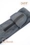 Hair Band Set of 2 – Sports Bandana, Towel for Women and Men for Makeup, Yoga, Spa with Velcro Tape Piped Anthracite - 5