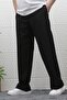 Men's Lycra Baggy Pants Straight Leg Parachute Fabric Trousers