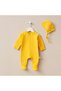 Newborn Baby Girl and Boy Cotton Zippered Romper Set Hospital Release Special Day Gift Set