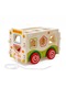 Wooden Blocks Bus Vehicle Toy - 2