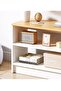 Multipurpose Use Home Office Desk Desktop Bookshelf Living Room Storage Rack Simple Table Display St - 2