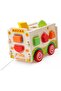 Wooden Blocks Bus Vehicle Toy - 5