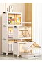 3 Pack Stackable Moveable Premium Plastic Storage Bins Organizer for Storage with Lids Storage Boxes - 2