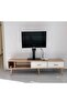 Multipurpose Modern Upgraded Design TV Table Retractable Length Television Cabinet - 3