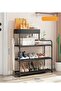 4 Layers Creative Home Cabinet Large Capacity Shoe Organizer Rack Storage Furniture - 5