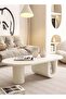 Multipurpose Curve Design Coffee Table Stable Unique Base Sofa Side Table Centre Table Side Table fo