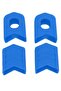 4-Pieces Bike Crankset Protector Sleeve Cover Bicycles Crank Protective Silicone Arm Boot Dustproof - 5