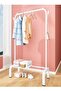 Clothes and Shoe Rack with Tree Shaped Holding Hooks - 2