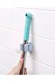 1 Piece Wall Mounted Clip Mop Organizer - 2