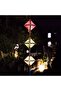 Rhombus Portable Lantern with Tassel Light Lamp - 5