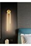 Modern Luxury Design U-Shape Right Side Wall Lamp Aluminum Tri Color Mode Acrylic LED Light Wall Dec - 3