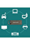 Moon 128 Gb USB 3.1 Ultra Speed ​​Metal USB Flash Memory Gray - 5