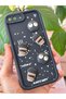 iPhone 7 Plus/8 Plus Case Designed with Patterned Camera Protection Coffee Cookie Black Soft Silicone - 6