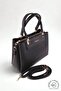 Original Armine Premium Quality Women's Shoulder and Hand Bag Suitable for Daily Use Embossed Black +1 206
