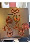 Halloween 9-Piece Set Hat Pumpkin Ghost Bat House Skeleton Cookie Mold Halloween - 3