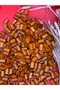 10 mm Orange Cut Tube Wooden Beads (50 Grams 190 Pieces) Hole Diameter 2 mm Macrame Design Jewelry - 3