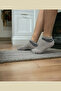 6 Pairs Men's and Women's Cotton Striped Colorful Booties Socks - 7
