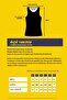 Ribbed Regular Fit Normal Fit Navy Blue Crew Neck Zero Sleeve Cotton Women's Tank Top - 8