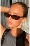Women's Laura Slim Oval Vintage Leopard Uv400 Sunglasses - 3