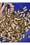 15 mm Gold Yellow Cut Tube Wooden Beads (50 Grams 100 Pieces) Hole Diameter 3 mm Macrame Design Jewelry - 3